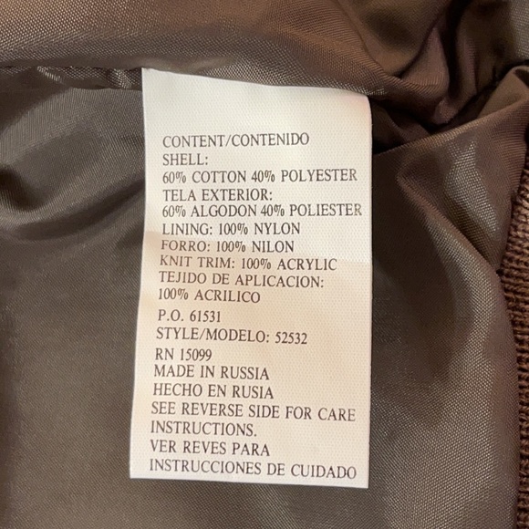 David Taylor Brown Zip Up Light Bomber Jacket M - Picture 10 of 11